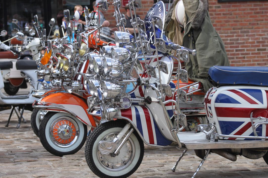 Burscough Wharf goes 'Mod' for scooter weekend